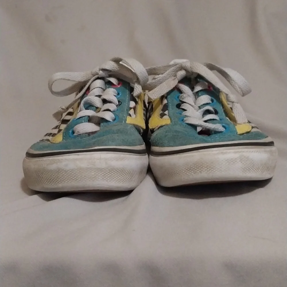Vans Old Skool checkered sneakers kids 1